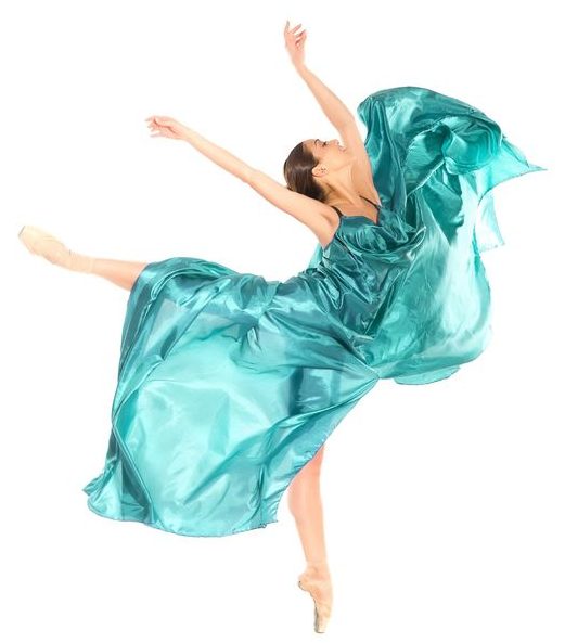 dancer in arabesque